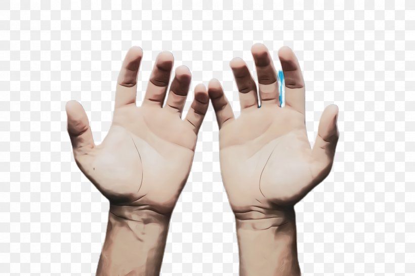 Finger Hand Skin Glove Gesture, PNG, 2448x1632px, Watercolor, Arm, Finger, Gesture, Glove Download Free