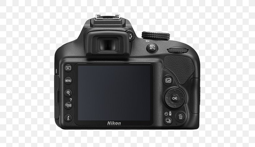 Nikon D5200 Nikon D3400 Nikon D3300 Nikon D5100 Digital SLR, PNG, 600x473px, Nikon D5200, Active Pixel Sensor, Camera, Camera Accessory, Camera Lens Download Free