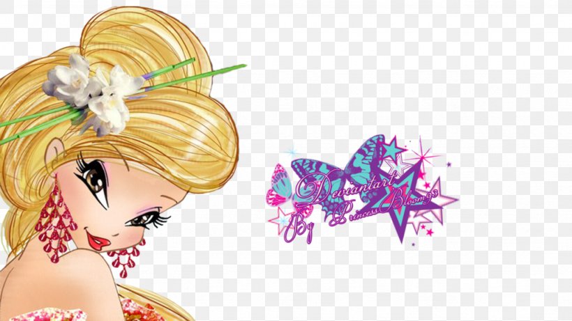 Barbie Long Hair Cartoon Desktop Wallpaper, PNG, 1024x576px, Watercolor, Cartoon, Flower, Frame, Heart Download Free