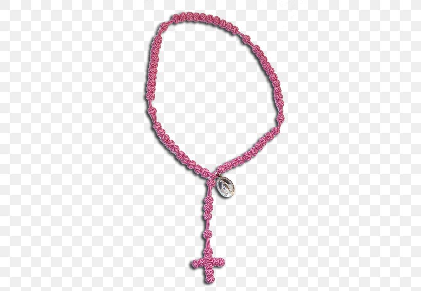 Bracelet Rosary Bead Necklace Pink M, PNG, 600x567px, Bracelet, Bead, Body Jewellery, Body Jewelry, Fashion Accessory Download Free