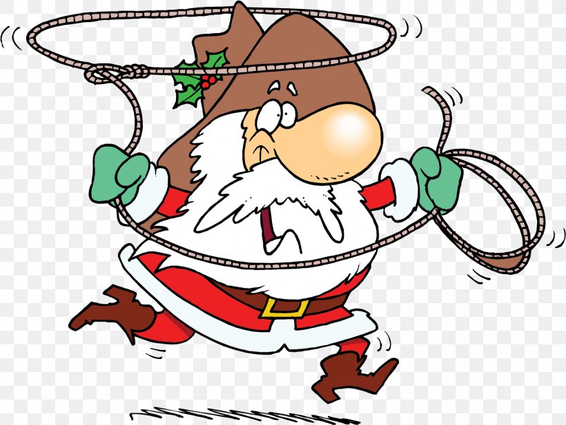 Cartoon Christmas Hat, PNG, 1505x1133px, Santa Claus, Cartoon, Christmas, Christmas Day, Cowboy Download Free