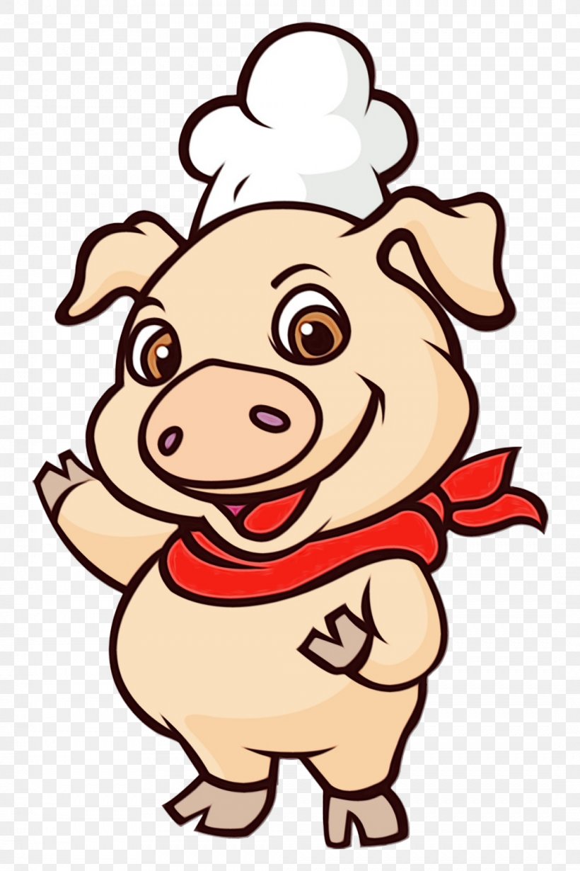 Cartoon Clip Art Suidae Smile Happy, PNG, 1066x1600px, Watercolor, Cartoon, Domestic Pig, Happy, Livestock Download Free