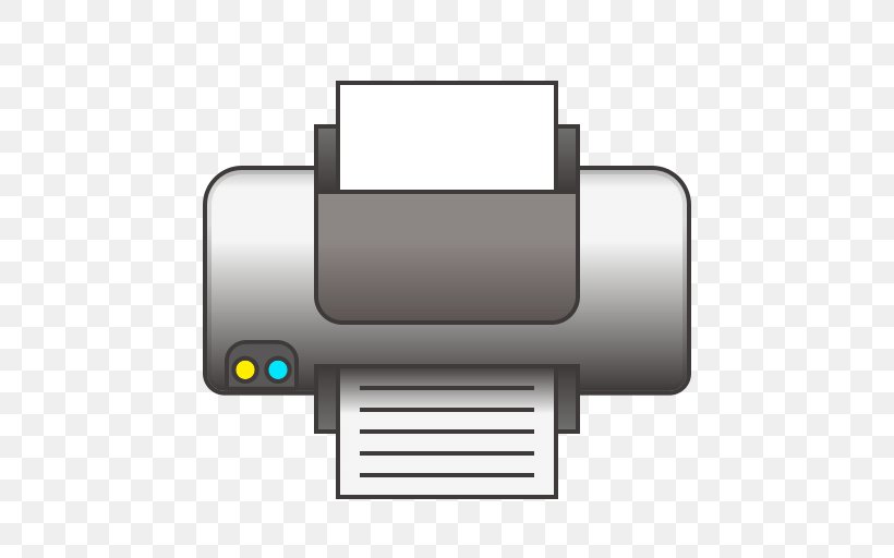 Printer Emoji Printing Output Device, PNG, 512x512px, Printer, Copy, Electronic Device, Email, Emoji Download Free