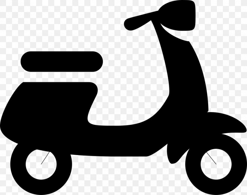 Scooter Desktop Wallpaper, PNG, 980x776px, Scooter, Apple, Artwork, Black And White, Icon Design Download Free