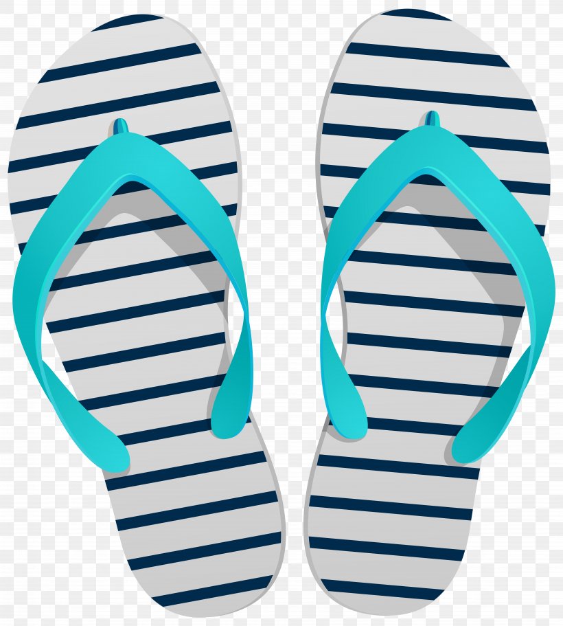 Slipper Flip-flops Sandal Clip Art, PNG, 7199x8000px, Slipper, Aqua, Azure, Cobalt Blue, Drawing Download Free