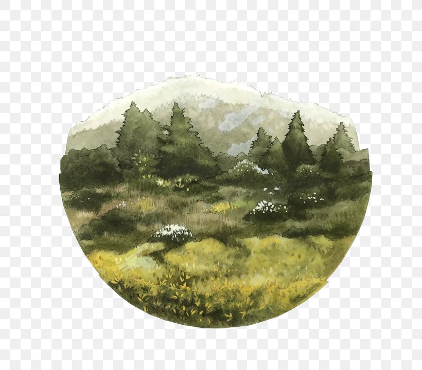 Watercolor Painting Artist Paper, PNG, 720x720px, Watercolor Painting, Art, Artist, Diorama, Drawing Download Free