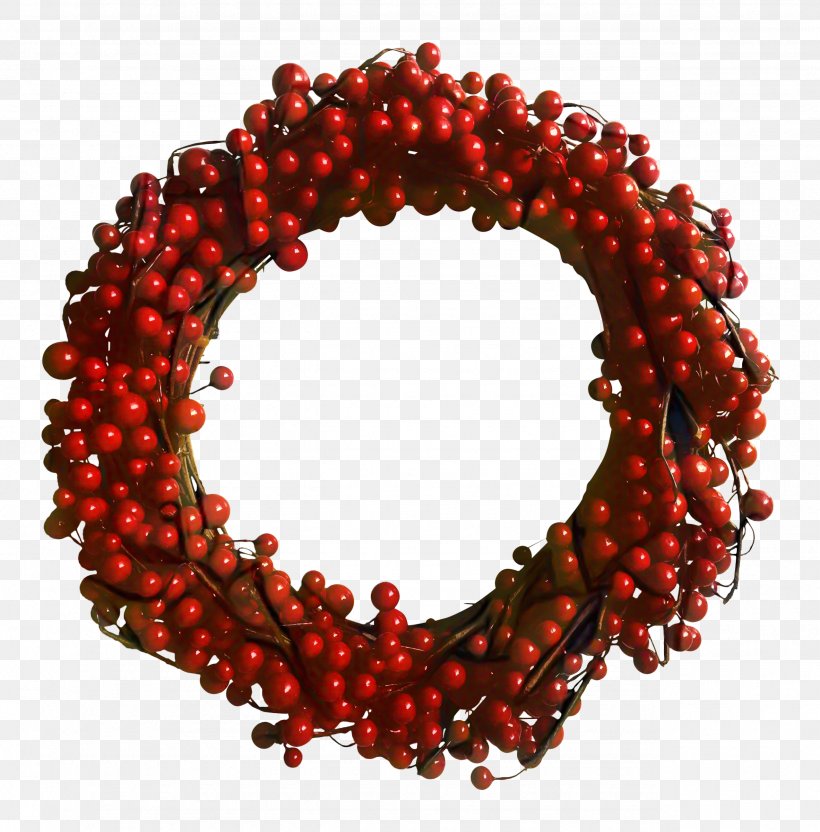 Wreath Bead Door Popcorn & Cranberry Garland Ornament, PNG, 2555x2594px, Wreath, Art, Bead, Bracelet, Christmas Decoration Download Free