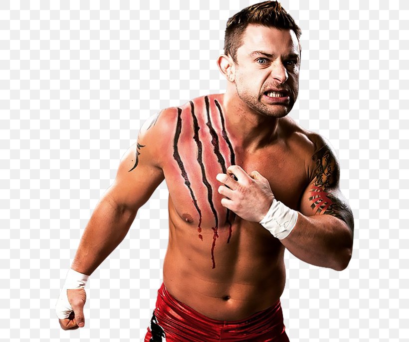 Davey Richards Impact World Championship The American Wolves Impact Wrestling Professional Wrestling, PNG, 600x687px, Watercolor, Cartoon, Flower, Frame, Heart Download Free