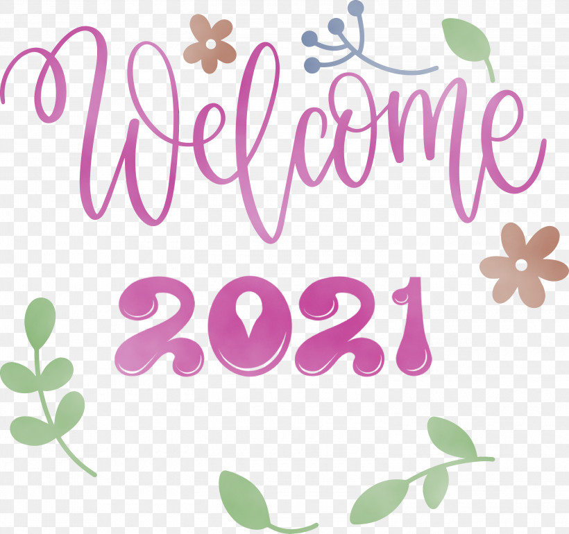 Floral Design, PNG, 3000x2818px, 2021 Happy New Year, 2021 Welcome, Floral Design, Lilac M, Logo Download Free