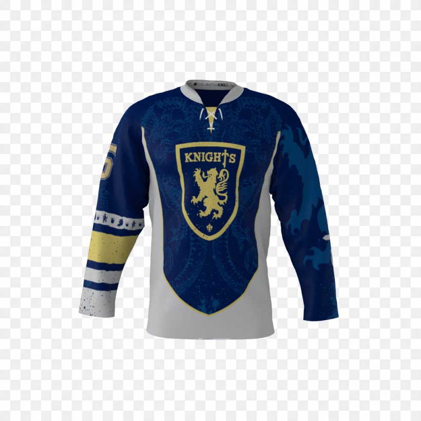 Hoodie T-shirt Jersey National Hockey League Ice Hockey, PNG, 1024x1024px, Hoodie, Blue, Brand, Electric Blue, Hockey Download Free