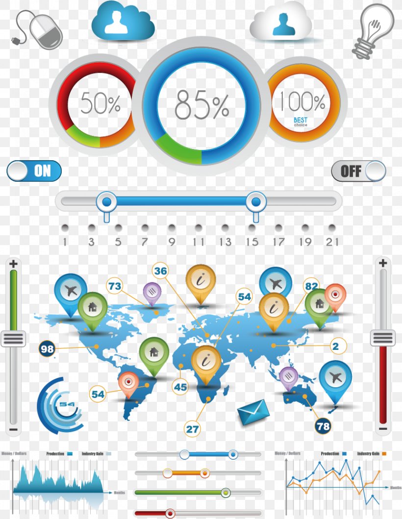 Infographic Element Illustration, PNG, 860x1111px, Infographic, Area, Chart, Computer Icon, Diagram Download Free