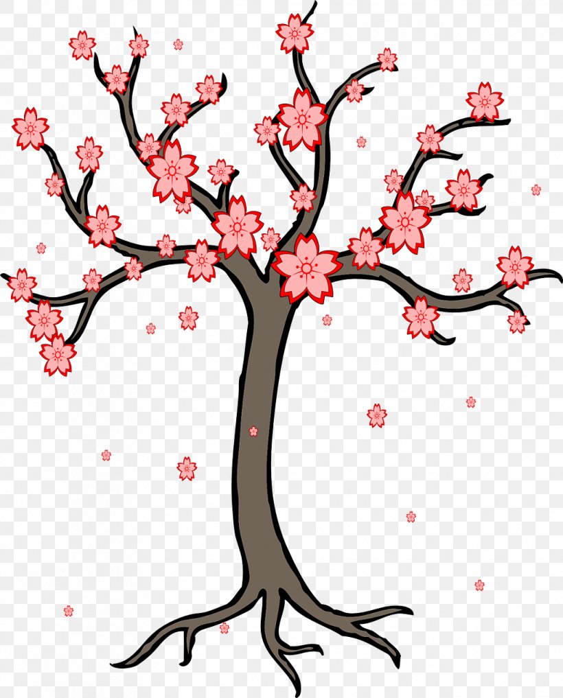 Tree Trunk Clip Art, PNG, 1032x1280px, Tree, Art, Blossom, Branch, Cherry Blossom Download Free