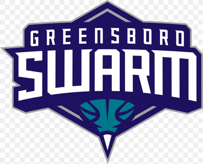 Greensboro Swarm Greensboro Coliseum Complex NBA Development League Charlotte Hornets Maine Red Claws, PNG, 1260x1024px, Greensboro Swarm, Area, Basketball, Blue, Brand Download Free