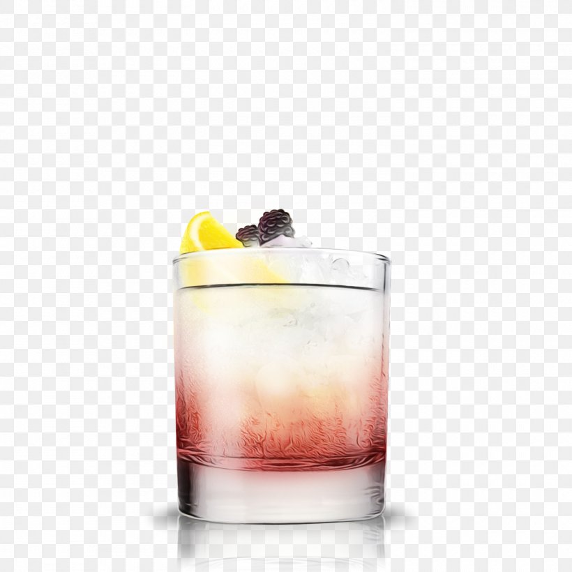 Drink Alcoholic Beverage Whiskey Sour Cocktail Classic Cocktail, PNG, 1500x1500px, Watercolor, Alcoholic Beverage, Classic Cocktail, Cocktail, Distilled Beverage Download Free