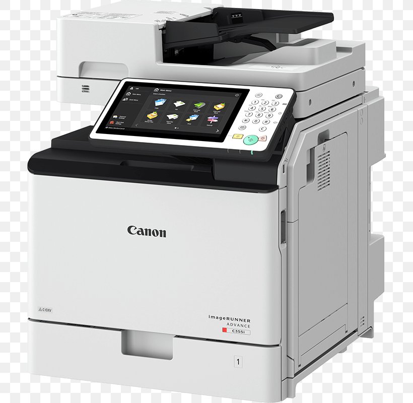Multi-function Printer Canon ImageRUNNER ADVANCE C255i Photocopier, PNG, 800x800px, Multifunction Printer, Business, Canon, Canon Imagerunner Advance C355i, Document Download Free