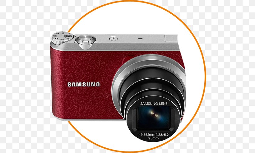 Samsung WB350F Smart 16.3 MP Compact Digital Camera, PNG, 510x492px, Pointandshoot Camera, Camera, Camera Lens, Cameras Optics, Canon Download Free