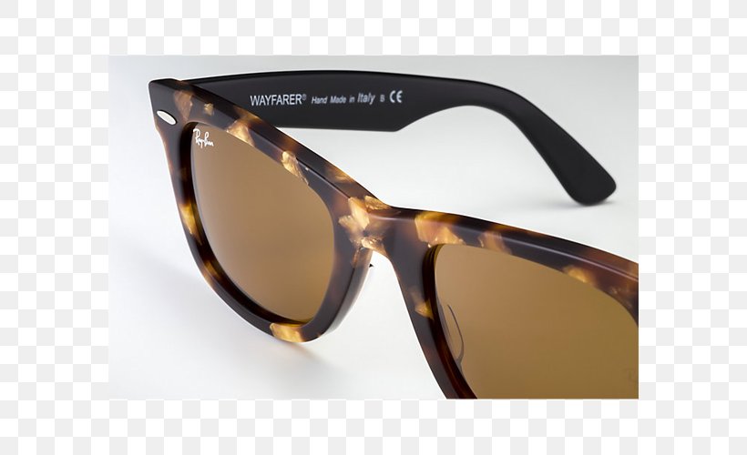 Sunglasses Ray-Ban Original Wayfarer Classic Ray-Ban Wayfarer, PNG, 582x500px, Sunglasses, Aviator Sunglasses, Beige, Browline Glasses, Brown Download Free