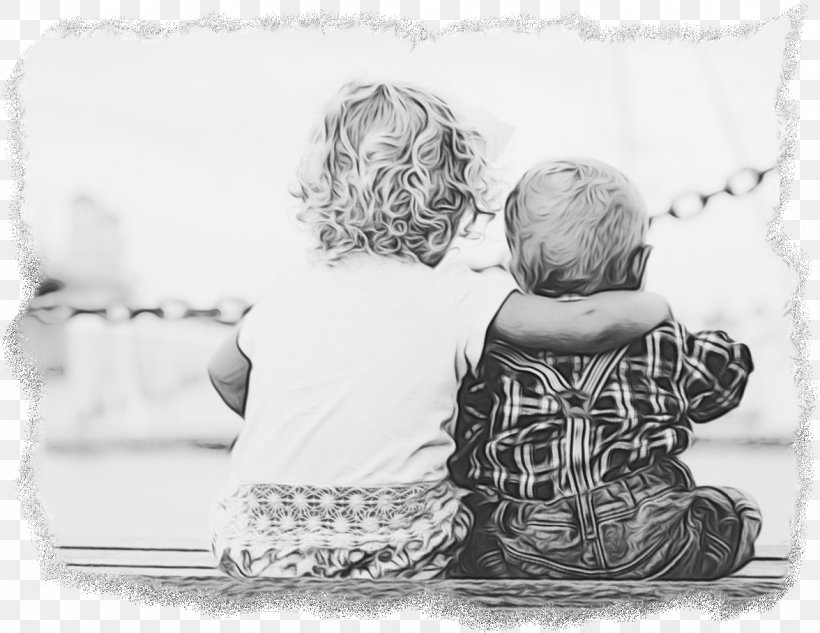 Hug Cartoon, PNG, 1176x908px, Sibling, Blackandwhite, Broadcasting, Child, Compassion Download Free