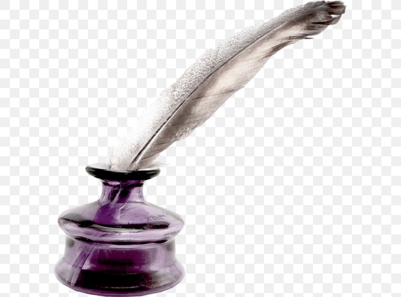 Paper Quill Fountain Pen Inkwell, PNG, 600x608px, Paper, Calligraphy, Dip Pen, Feather, Fountain Pen Download Free