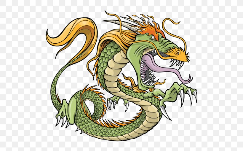 Dragon Drawing Clip Art, PNG, 512x512px, Dragon, Art, Chinese Dragon, Drawing, Fictional Character Download Free