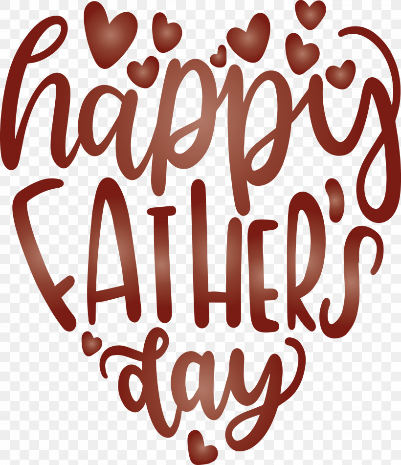 Happy Fathers Day, PNG, 2585x3000px, Happy Fathers Day, Calligraphy, Day, Fathers Day, Logo Download Free