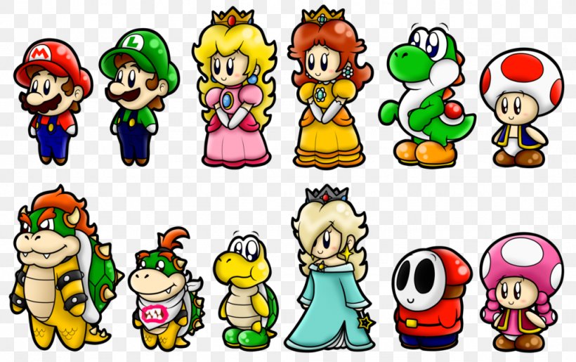 Super Mario Bros. Bowser Luigi Rosalina, PNG, 1024x644px, Mario, Art, Artwork, Bowser, Cartoon Download Free