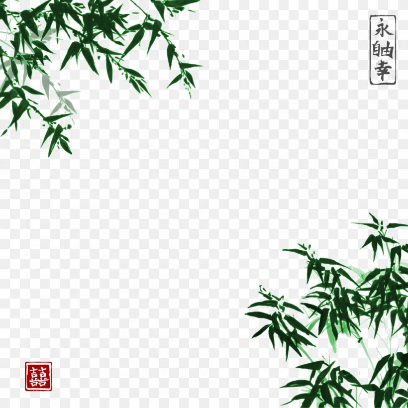 Ink Wash Painting Chinese Painting Japanese Painting Bamboo, PNG, 996x996px, Ink Wash Painting, Area, Bamboo, Bamboo Painting, Chinese Painting Download Free
