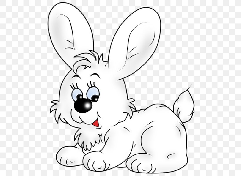 Easter Bunny Domestic Rabbit Hare Clip Art, PNG, 600x600px, Easter Bunny, Animal Figure, Animation, Artwork, Black And White Download Free