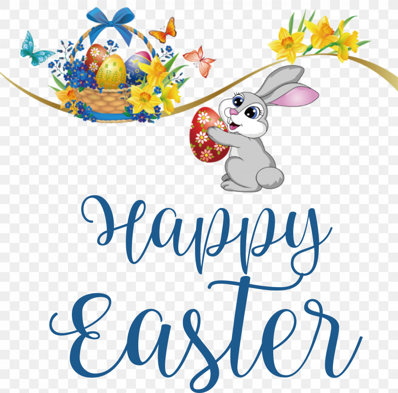 Happy Easter Day Easter Day Blessing Easter Bunny, PNG, 2938x2899px, Happy Easter Day, Basket, Christmas Day, Cute Easter, Easter Basket Download Free