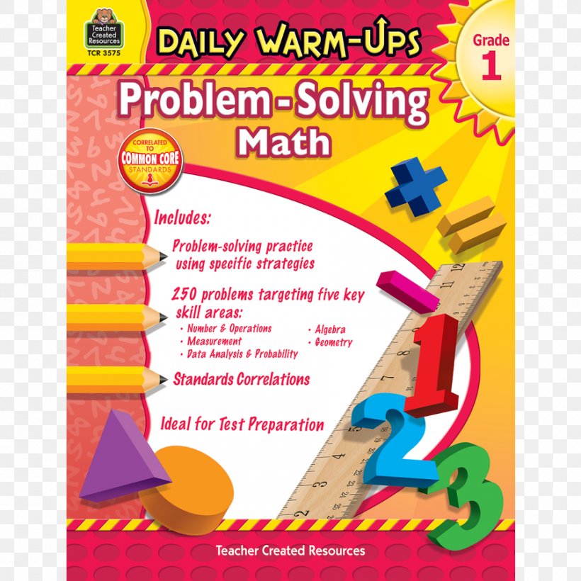Daily Warm-Ups: Problem Solving Math Grade 3 Mathematical Problem Sixth Grade Mathematics, PNG, 900x900px, Mathematical Problem, Advertising, Area, Art Paper, Education Download Free