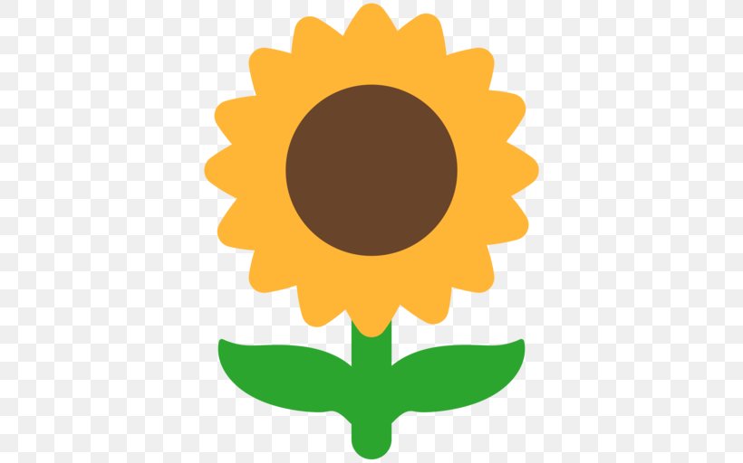 Emojipedia Android Oreo, PNG, 512x512px, Emoji, Android Oreo, Common Sunflower, Daisy Family, Emojipedia Download Free