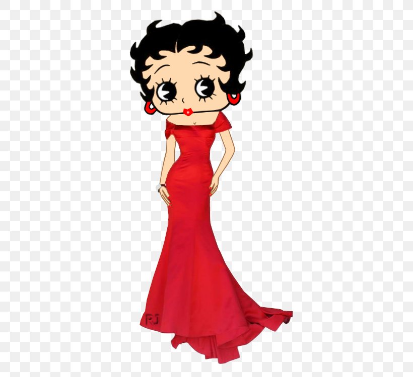 Gown Betty Boop Dress Prom Lapel Pin, PNG, 400x750px, Watercolor, Cartoon, Flower, Frame, Heart Download Free