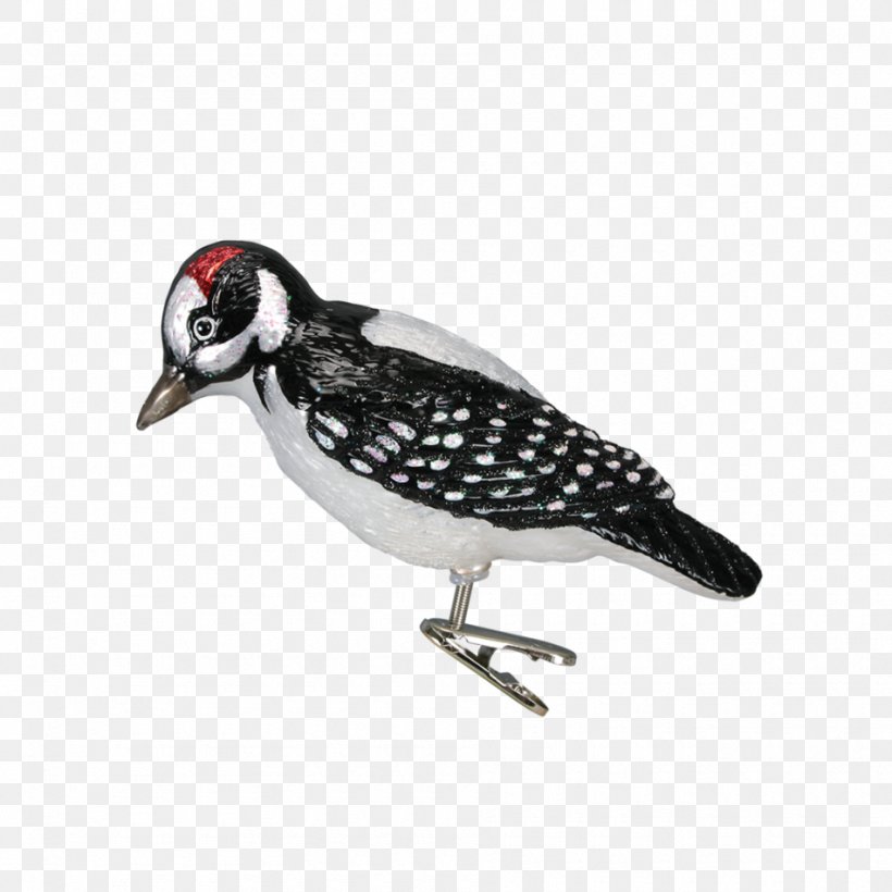 Hairy Woodpecker Bird Christmas Ornament, PNG, 950x950px, Woodpecker, Beak, Bird, Blue Jay, Christmas Download Free