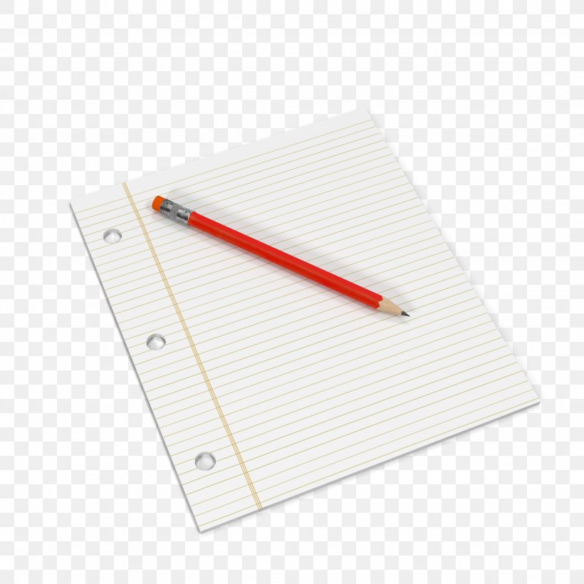 Paper Notebook Pencil, PNG, 2048x2048px, Paper, Material, Notebook, Office, Office Supplies Download Free