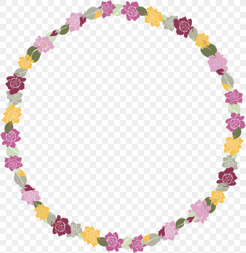 Flower Circle Frame Floral Circle Frame, PNG, 1469x1512px, Flower Circle Frame, Body Jewelry, Floral Circle Frame, Heart, Jewellery Download Free