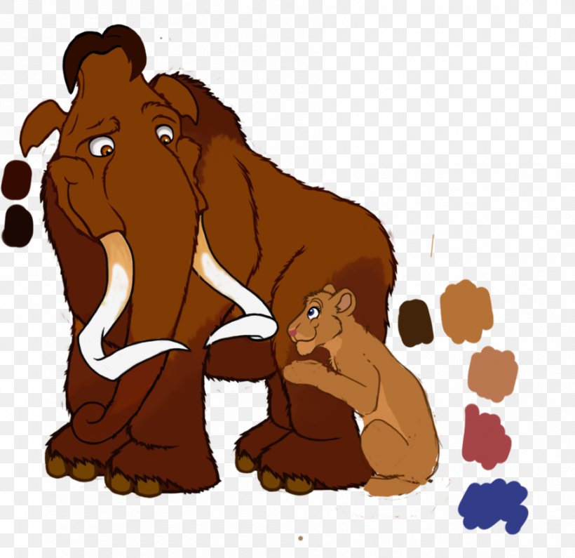Manfred Sid Drawing Woolly Mammoth Sketch, PNG, 907x880px, Manfred, Bear, Big Cats, Carnivoran, Cartoon Download Free
