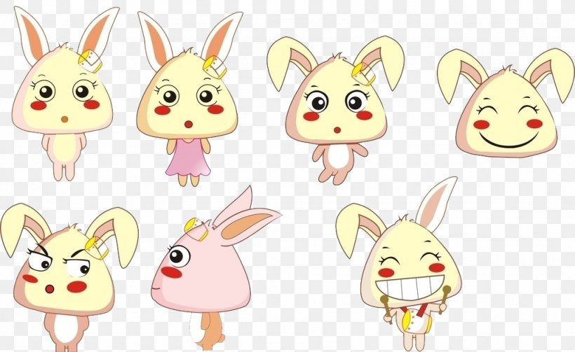 Cartoon Cuteness Rabbit, PNG, 1024x629px, Cartoon, Animation, Avatar, Comics, Cuteness Download Free