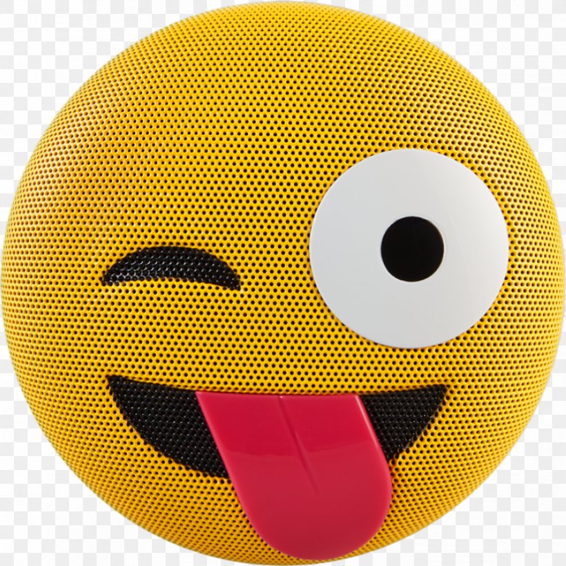 Wireless Speaker JAM Jamoji Loudspeaker Jam Audio Jamoji Winking Emoji Portable Wireless Bluetooth Speaker Jam Audio Jamoji Chocolate Swirl Portable Bluetooth Speaker, PNG, 824x823px, Wireless Speaker, Ball, Bluetooth, Bluetooth Low Energy, Emoticon Download Free