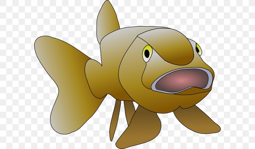 Fish Clip Art, PNG, 600x480px, Fish, Black Bullhead, Brown Trout, Carnivoran, Cartoon Download Free