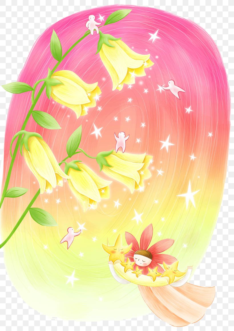 Flower Cartoon Graphic Design Illustration, PNG, 819x1157px, Watercolor, Cartoon, Flower, Frame, Heart Download Free