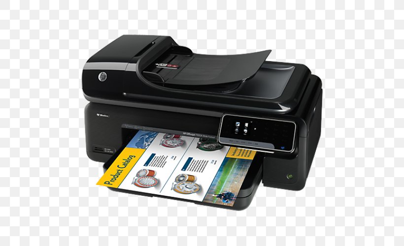 Hewlett-Packard Multi-function Printer Inkjet Printing Officejet, PNG, 500x500px, Hewlettpackard, Color, Color Printing, Electronic Device, Electronics Download Free