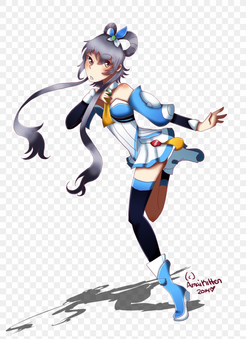 Luo Tianyi Vocaloid 3 Fan Art, PNG, 1024x1410px, Luo Tianyi, Action Figure, Art, Artist, Cartoon Download Free