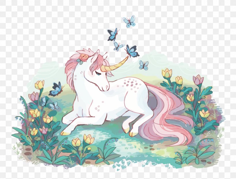 Unicorn Illustration, PNG, 1500x1140px, Unicorn, Art, Cmyk Color Model, Creative Work, Fairy Tale Download Free