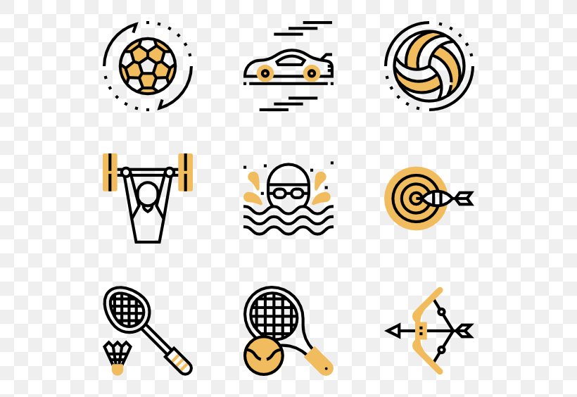 Biochemical Graphic, PNG, 600x564px, Sports, Line Art, Smiley, Swimming, Yellow Download Free