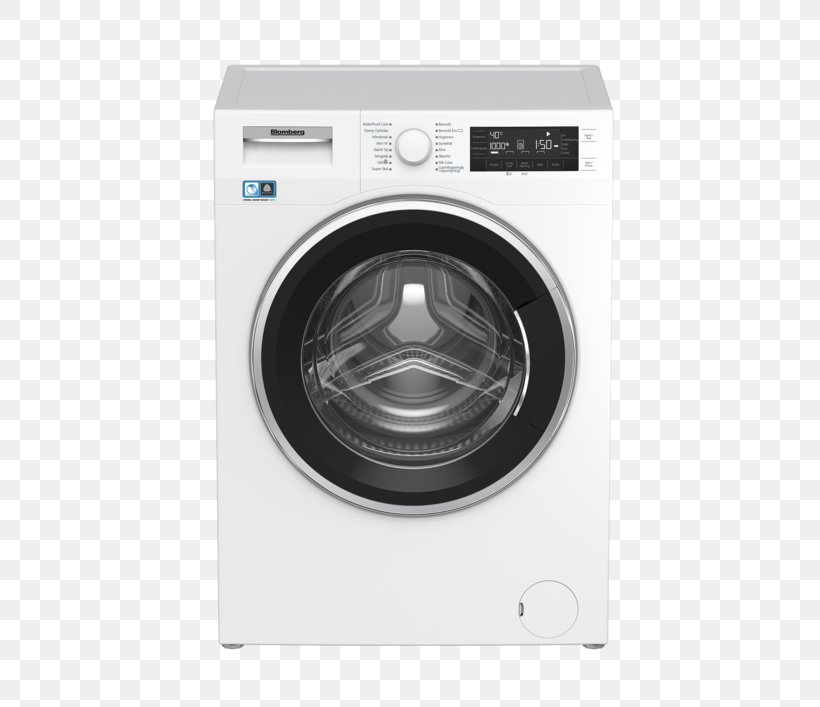 Clothes Dryer Washing Machines Blomberg LWF Washing Machine, PNG, 500x707px, Clothes Dryer, Blomberg, Cleaning, Combo Washer Dryer, Efficient Energy Use Download Free