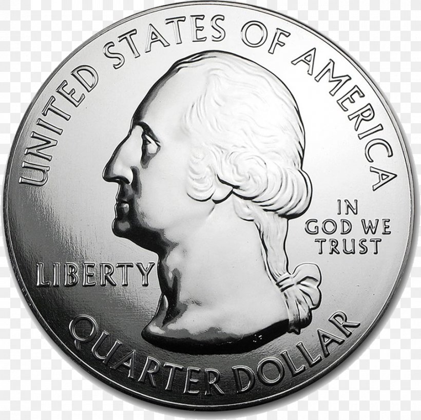 Coin United States Washington Quarter 50 State Quarters, PNG, 900x898px, 50 State Quarters, Coin, Black And White, Currency, Mint Download Free