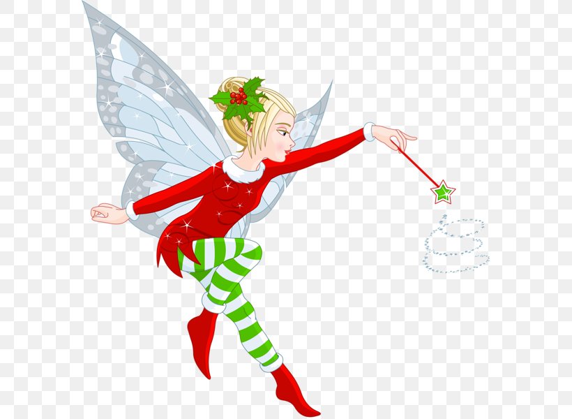 Fairy Tale Christmas Clip Art, PNG, 586x600px, Fairy, Christmas, Christmas Ornament, Costume, Fairy Tale Download Free