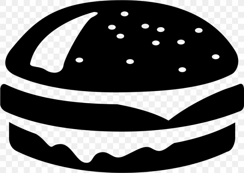 Clip Art Fast Food Hot Dog, PNG, 981x694px, Fast Food, Black, Black White M, Blackandwhite, Cap Download Free