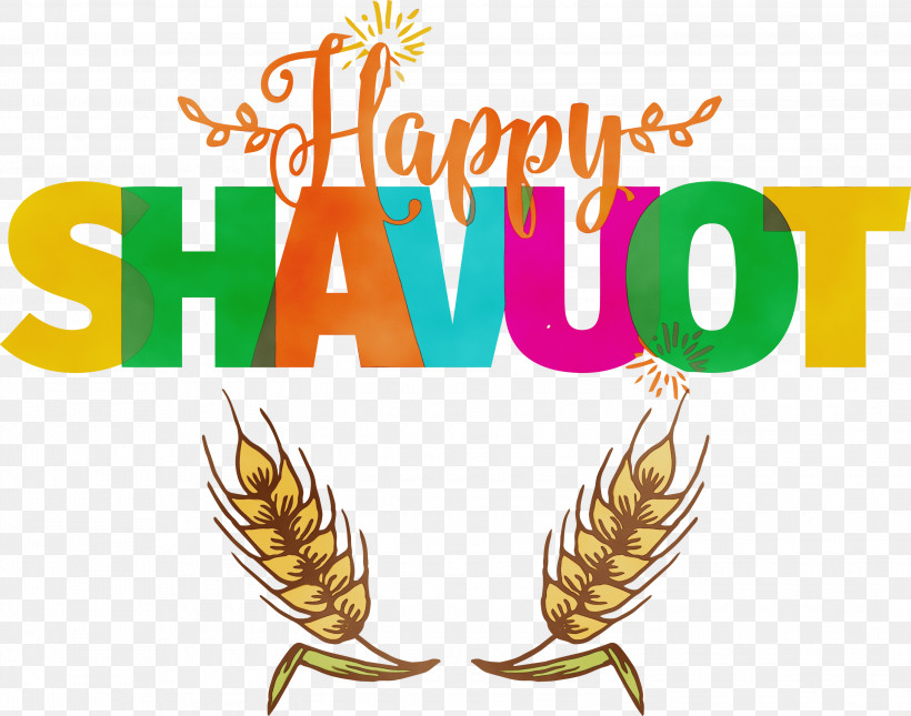 Logo Grasses Font Commodity Meter, PNG, 3000x2363px, Happy Shavuot, Commodity, Grasses, Jewish, Logo Download Free