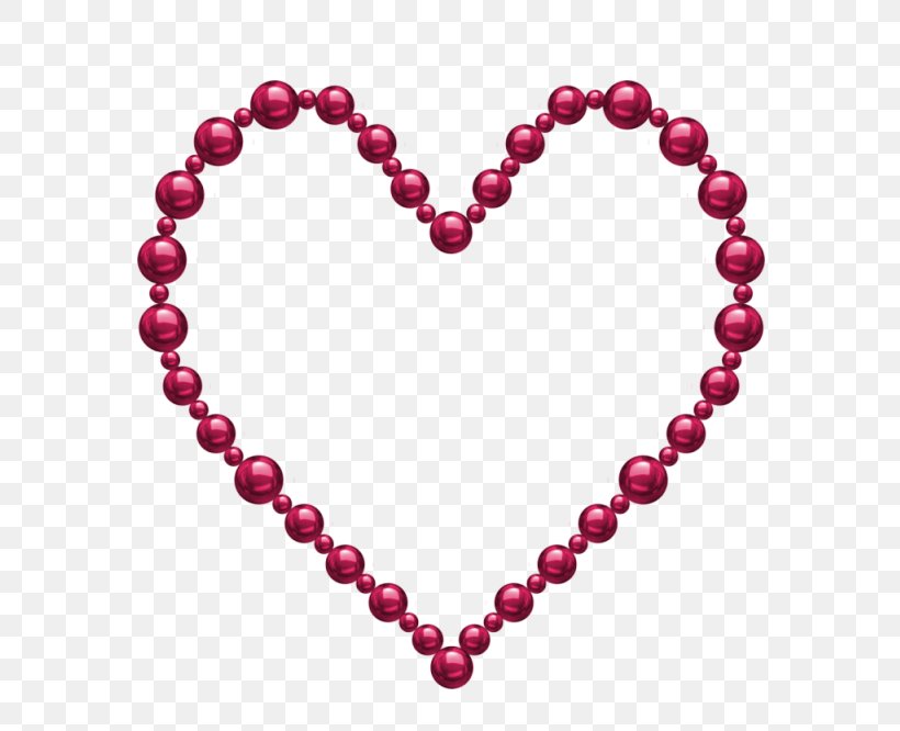 Necklace Body Jewellery Bead Magenta, PNG, 627x666px, Necklace, Bead, Body Jewellery, Body Jewelry, Heart Download Free